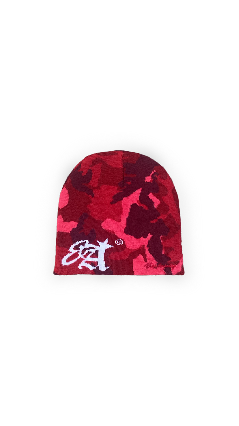 RED CAMO SKULLY