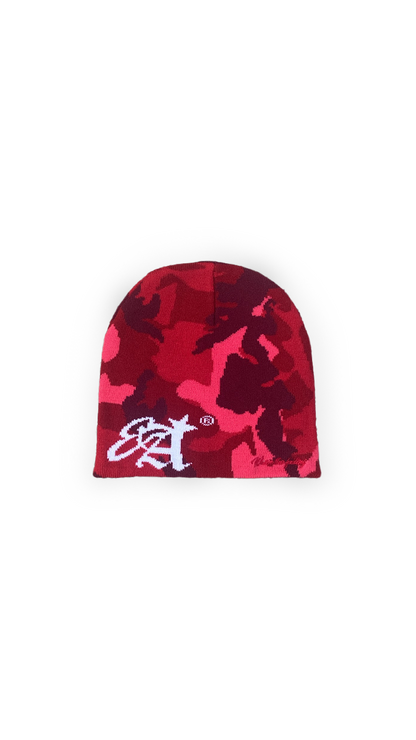 RED CAMO SKULLY