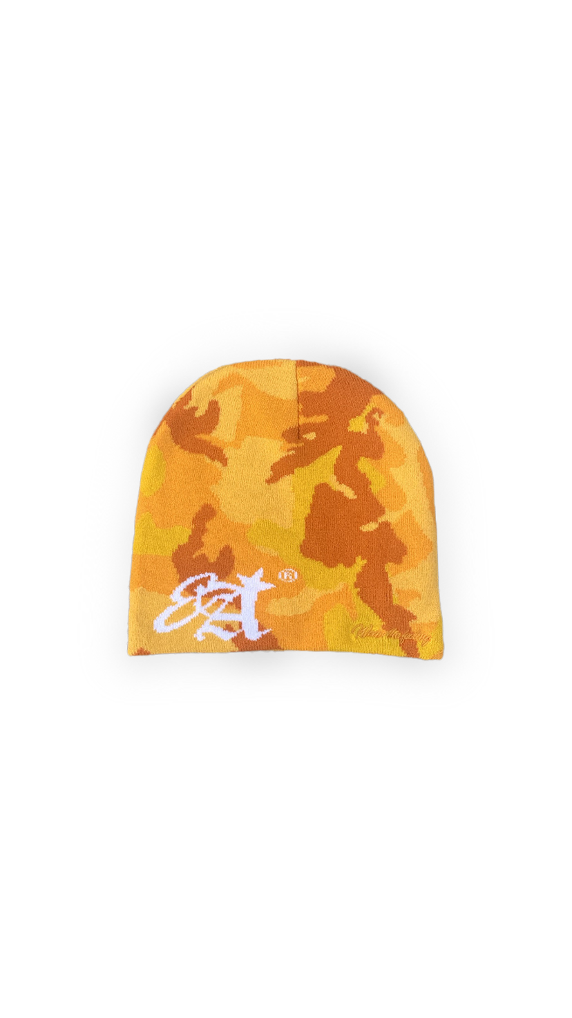 AMBER CAMO SKULLY
