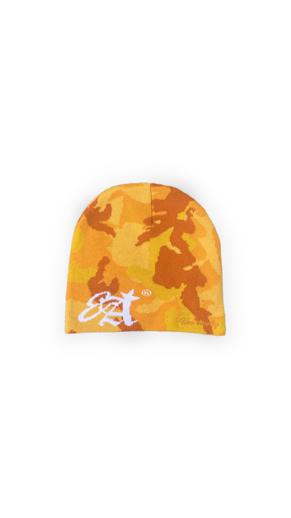 AMBER CAMO SKULLY