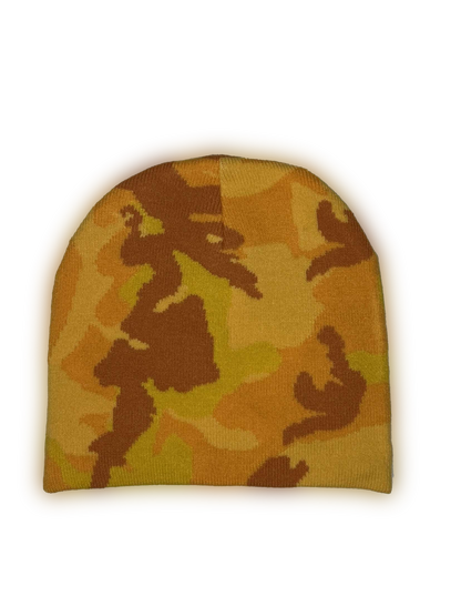 AMBER CAMO SKULLY